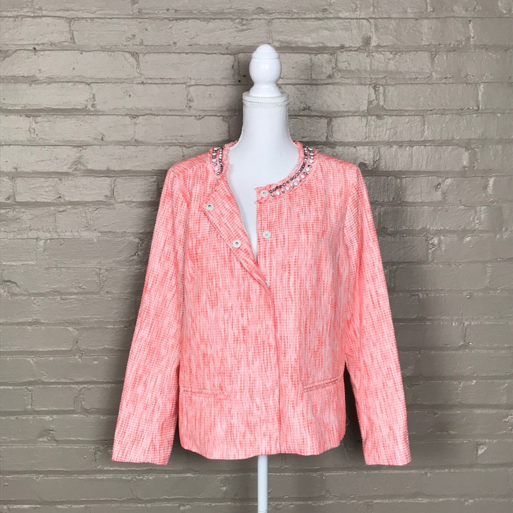 Not Your Daughter’s Jeans NYDJ Tangelo Blazer Sz L